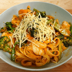 Best Spicy Roasted Red Pepper Fettuccine in Portland, OR